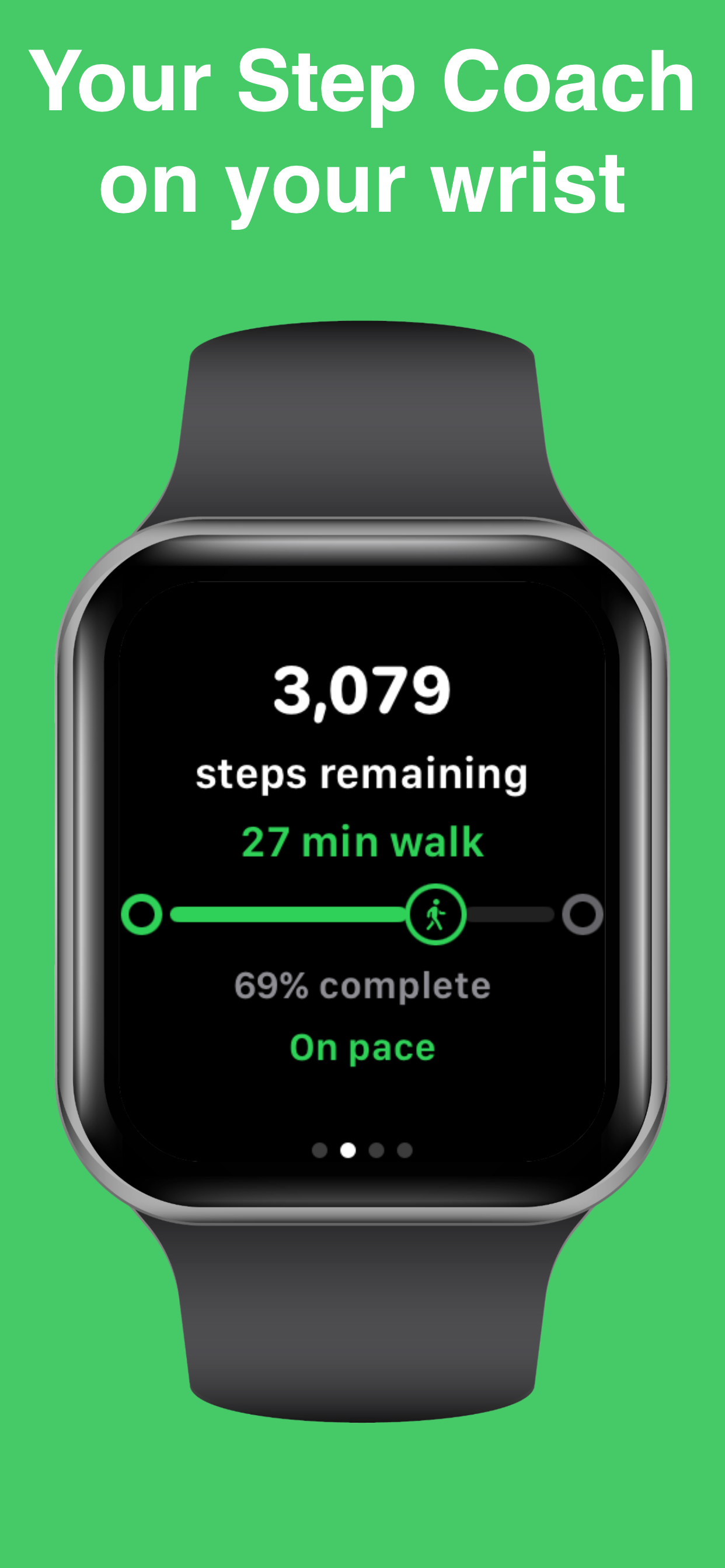 Nudge running on Apple Watch